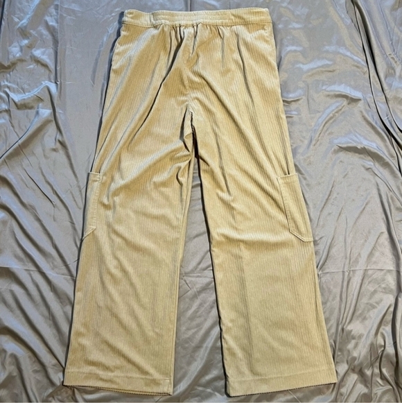 Wild Fable Low-Rise Relaxed Wide Leg Corduroy Cargo Pants Women's Large L EUC - Picture 6 of 15
